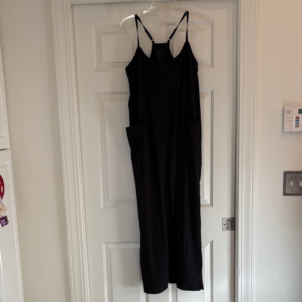 Pact Black Jumpsuit